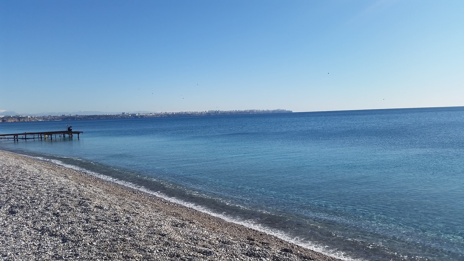 Φωτογραφία του Antalya Plaj II με μακρά ευθεία ακτή