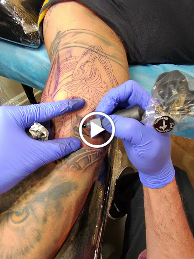 Explore blacksmith tattoo ideas, creative tattoo ideas in Oxnard, available at Downtown Tattoo & Body Piercing