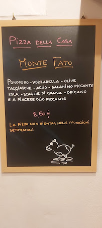 Pizzas à emporter Il Caminetto à Cornate d'Adda - menu / carte