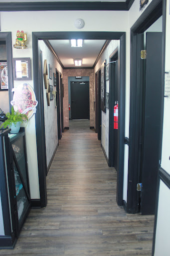 Explore umbreon tattoo ideas, creative tattoo ideas in Warner Robins, available at Atomic Valkyrie