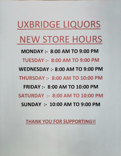 Liquor Store «UXBRIDGE LIQUORS», reviews and photos, 158 N Main St, Uxbridge, MA 01569, USA