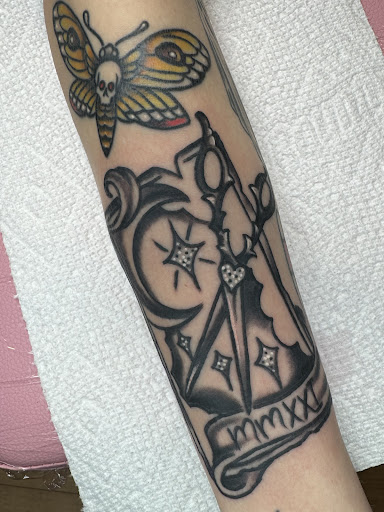 Explore smoky mountain tattoo ideas, creative tattoo ideas in Green Bay, available at Sanctuary Tattoo Studio