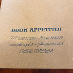 Photo n°3 de l'avis de Massimo.a fait le 27/10/2022 à 14:20 sur le  Full Stop à Morazzone