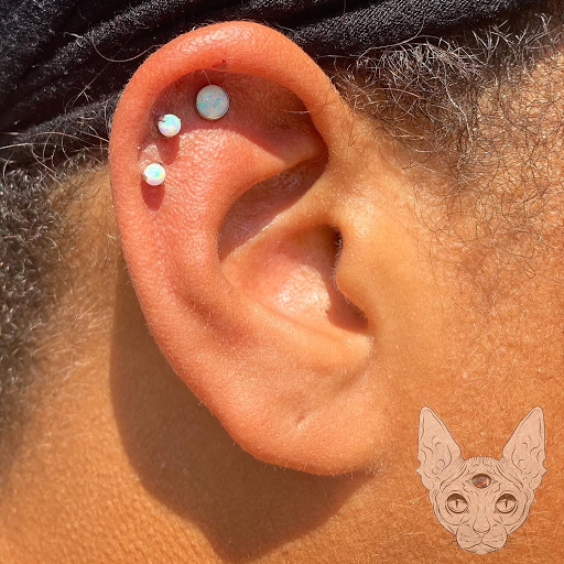 Explore luna name tattoo ideas, creative tattoo ideas in Denton, available at Black Opal Piercing