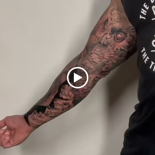 Explore heart tattoos ideas, creative tattoo ideas in Kissimmee, available at Fallen Sparrow Tattoo Co