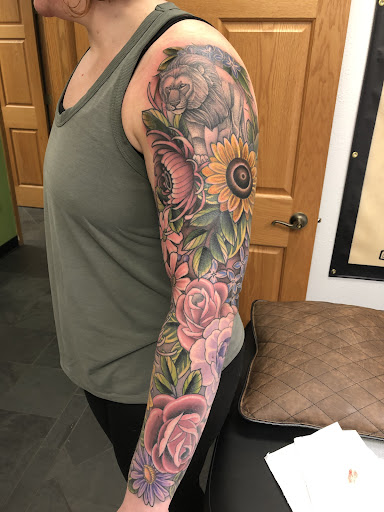 Explore native american tattoo ideas for men, creative tattoo ideas in Menomonie, available at Kindhand Tattoo