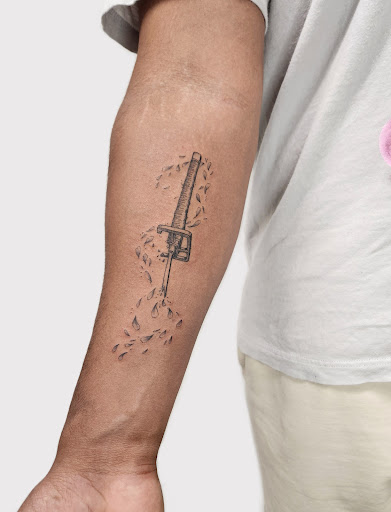Find letter a tattoo ideas for your next unique tattoo in Sunnyvale at Greego tattoo