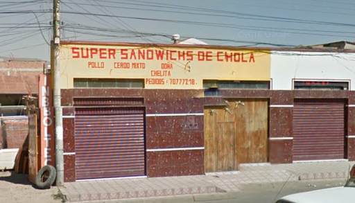 Sandwich de chola Doña Chelita