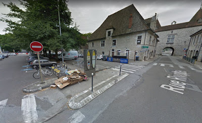 Station véloCité n°14 à Besançon
