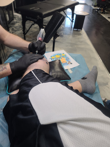 Explore outlaw tattoo ideas, creative tattoo ideas in South Jordan, available at Studio Elev8 Tattoo