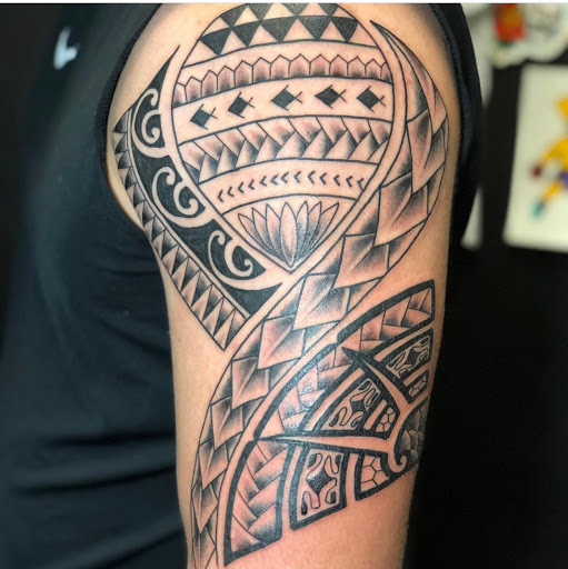 Explore mens rose tattoo ideas, creative tattoo ideas in Orange Park, available at Big City Tattoo and Piercing