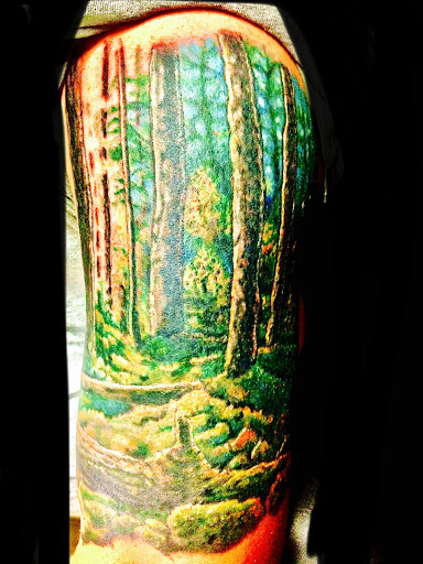 Tattoo Shop «Images for the Blind Tattoo Gallery», reviews and photos, 511 Champion Dr, Canton, NC 28716, USA