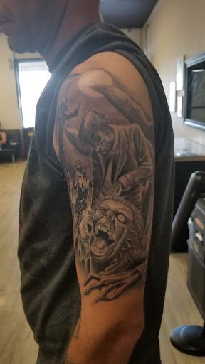 Explore running tattoo ideas, creative tattoo ideas in Kissimmee, available at Precision Ink Tattoo Company