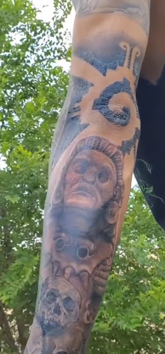 Explore toy story tattoo ideas, creative tattoo ideas in Riverside, available at Darkstar Tattoo CA