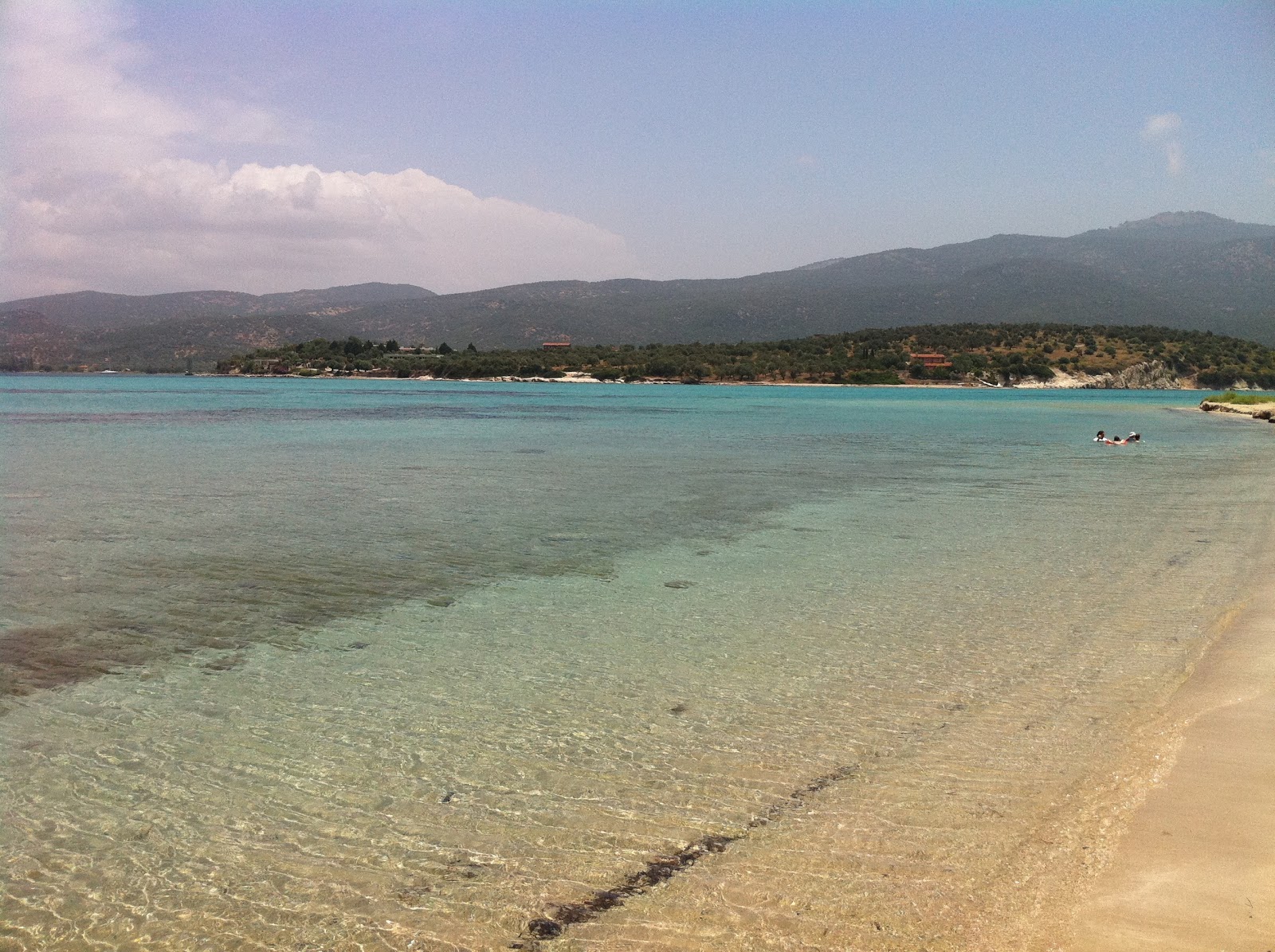 Fotografija Garip beach z turkizna čista voda površino