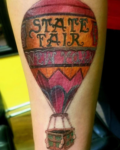 Explore religious sleeve tattoo ideas, creative tattoo ideas in East Northport, available at Tormented Souls