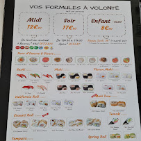 Carte du Sushi Spot à Paris