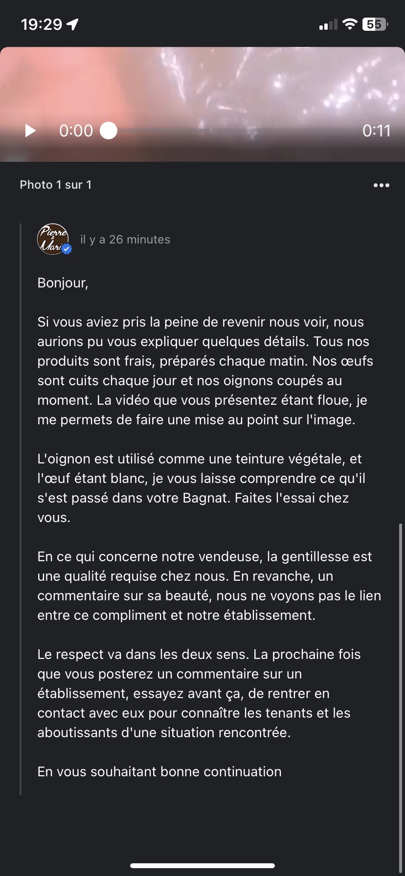 Photo n° 1 de l'avis de mich.1 fait le 10/01/2024 à 18:32