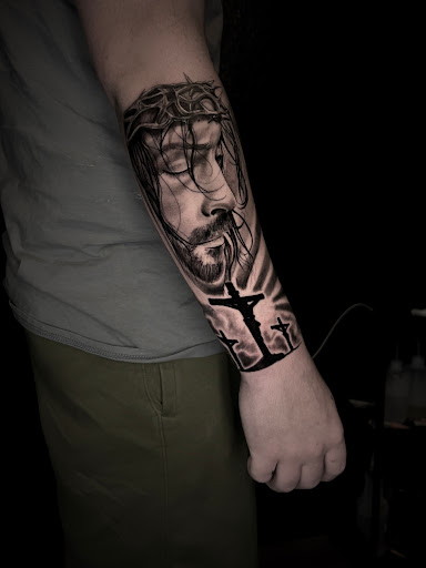 Explore anime flash tattoo ideas, creative tattoo ideas in San Antonio, available at Ink & Iron Tattoos & Piercings