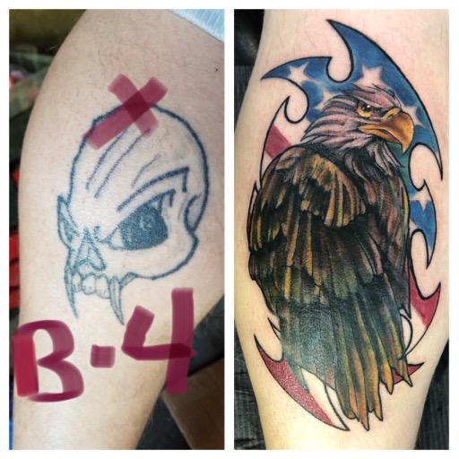 Explore random tattoo ideas for guys, creative tattoo ideas in Mchenry, available at Lunchbox Tattoo and Body Piercing