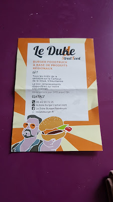 Duke burger foodtruck à Frontonas