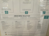 Gagini à Palermo menu