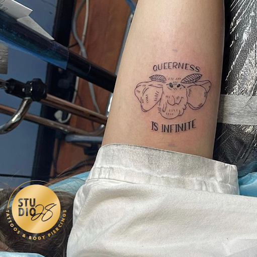 Explore hakuna matata tattoo ideas, creative tattoo ideas in New York, available at Studio 28 Tattoos, Body Piercing, and Fine Jewelry