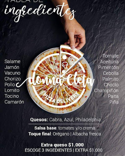 Donna cleta - Pizzeria