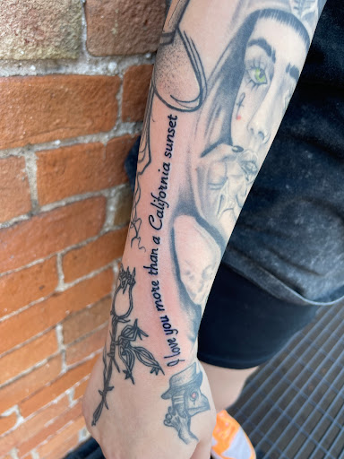 Explore mens half sleeve tattoo ideas, creative tattoo ideas in Ogden, available at Legacy Tattoo