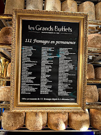 Restaurant de type buffet LES GRANDS BUFFETS - 11100 à Narbonne (le menu)