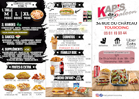 Hamburger du Restauration rapide Kap Saloon tourcoing - n°3