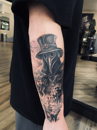 Explore beast tattoo ideas, creative tattoo ideas in Mesa, available at Club Tattoo