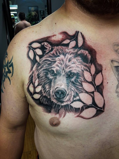 Explore breast tattoo cover up ideas, creative tattoo ideas in Tulia, available at Mister Placasos Tattoo Shop