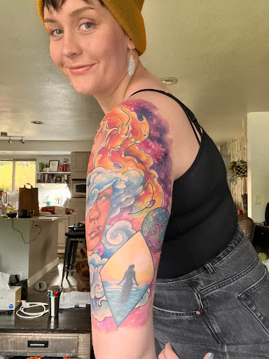 Explore native indian tattoo ideas, creative tattoo ideas in Bonney Lake, available at PARADOX TATTOO GALLERY