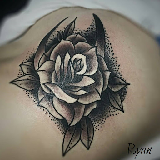 Explore linework tattoo ideas, creative tattoo ideas in Santa Clara, available at Vamp Body Art piercings and tattoo studio