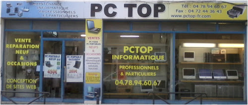 Magasin d'informatique PCTOP INFORMATIQUE Villeurbanne