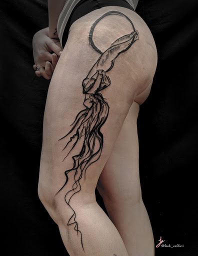 Explore chronic pain tattoo ideas, creative tattoo ideas in Williamsburg, available at Charon Arts