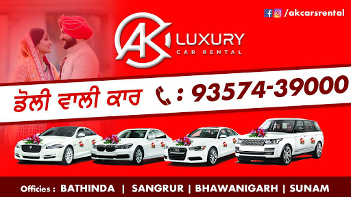 AK Luxury Car Rental in Bathinda