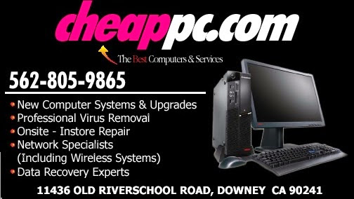 Computer Repair Service «Cheappc Computer Repair & Sales», reviews and photos, 11436 Old River School Rd, Downey, CA 90241, USA