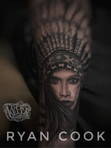 Explore mythical tattoo ideas, creative tattoo ideas in Maumelle, available at Lucky Bella Tattoos