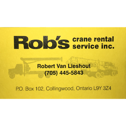 Rob's Crane Rental Service