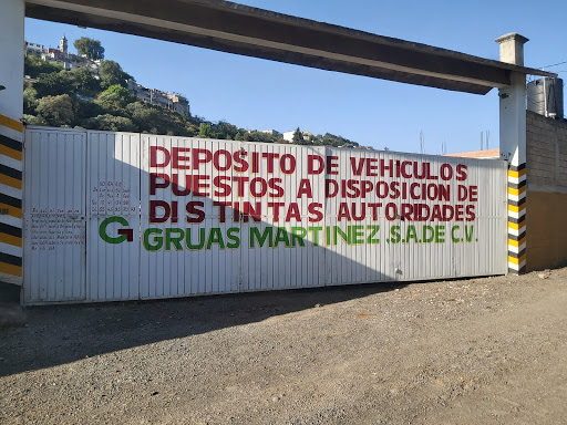 Gruas Martinez SA DE CV Depocito de vehículos