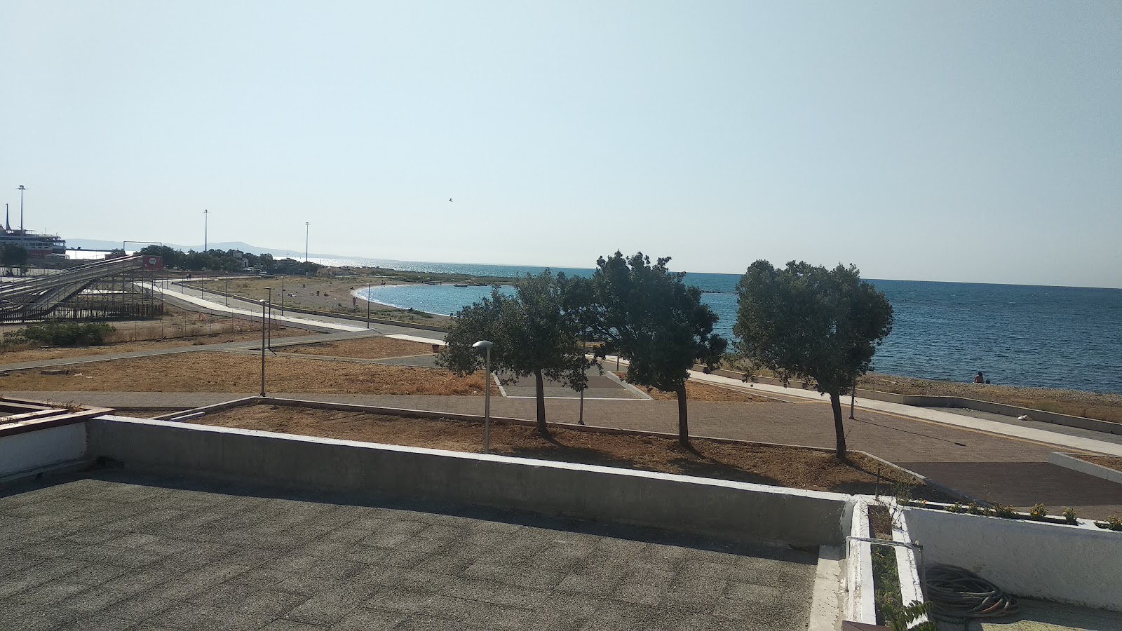 Photo de Alexandroupolis Port beach partiellement zone de villégiature