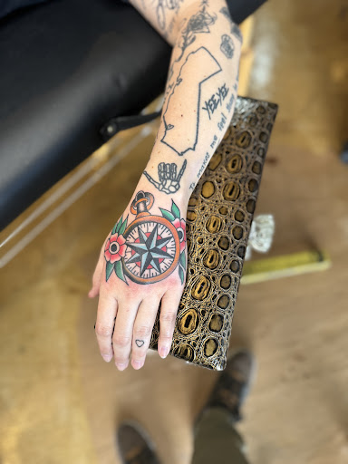 Explore rolling stones tattoo ideas, creative tattoo ideas in Hutto, available at East street tattoo