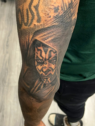 Explore cartoon character tattoo ideas, creative tattoo ideas in Pittsburg, available at Delta Art & Tattoo