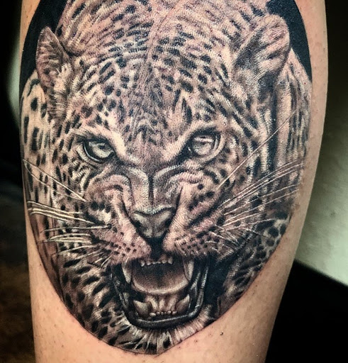 Explore destiny name tattoo ideas, creative tattoo ideas in Odessa, available at Black Cat Tattoo Company