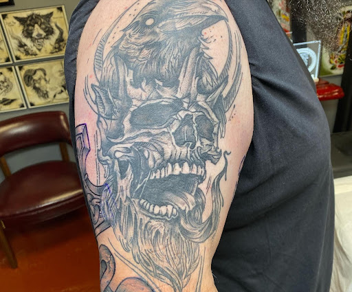 Explore last name tattoo ideas, creative tattoo ideas in Anniston, available at Classic 13 Tattoo