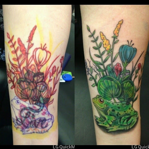 Explore tattoo ideas cartoon, creative tattoo ideas in Deerfield Beach, available at Black Rose Tattoo Studio