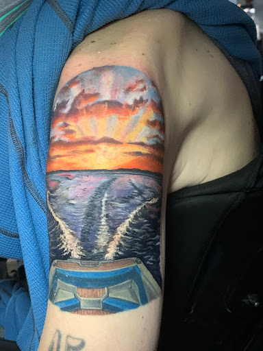 Explore taz tattoo ideas, creative tattoo ideas in Greensboro, available at Tried and True Tattoo Company