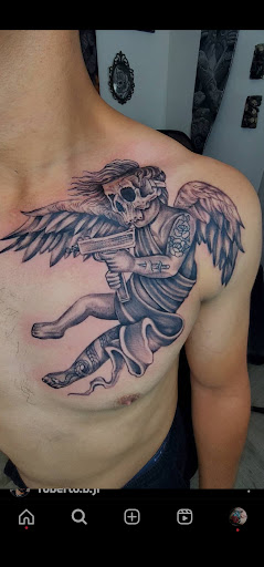 Explore wv tattoo ideas, creative tattoo ideas in Riverside, available at Darkstar Tattoo CA